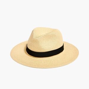 J.crew packable straw fedora